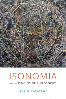 Paperback Isonomia and the Origins of Philosophy Book