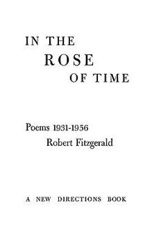 Paperback In the Rose of Time: Poems, 1939-1956 Book