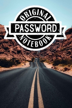 Paperback Original Password Notebook: Lined Organizer/Diary/Journal/Log Book