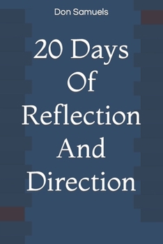 Paperback 20 Days Of Reflection and Direction Book