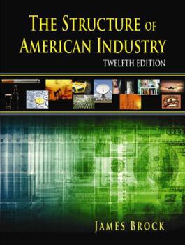 Paperback Structure of American Industry Book