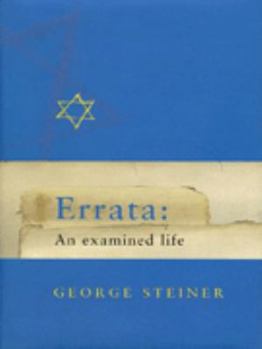 Hardcover Errata : An Examined Life Book