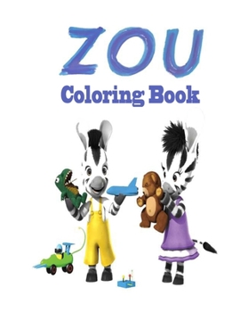 Paperback Zou Coloring Book