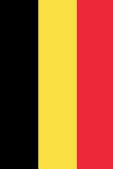 Paperback Flag of Belgium: Graph Paper Notebook, 6x9 Inch, 120 pages Book