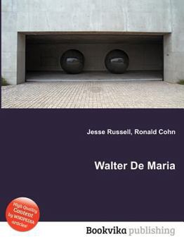 Paperback Walter de Maria Book