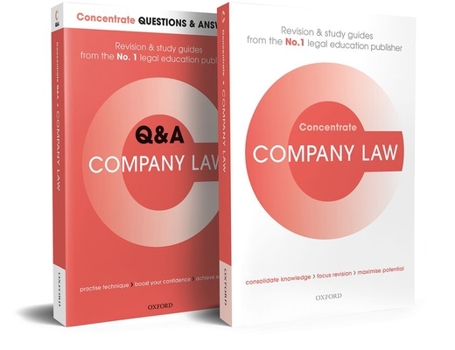 Paperback Company Law Revision Concentrate Pack: Law Revision and Study Guide Book