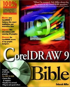 Paperback CorelDRAW 9 Bible [With CDROM] Book