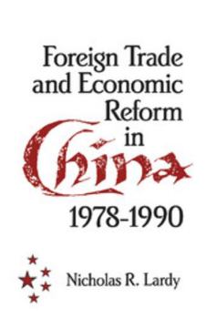 Hardcover Foreign Trade and Economic Reform in China Book
