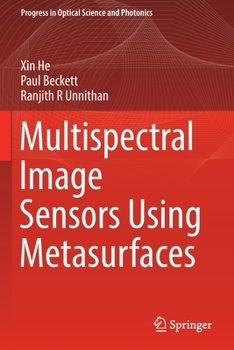 Paperback Multispectral Image Sensors Using Metasurfaces Book