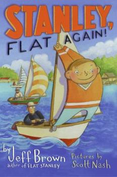 Hardcover Stanley, Flat Again! Book
