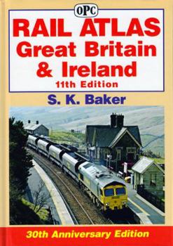 Hardcover Rail Atlas Great Britain & Ireland Book