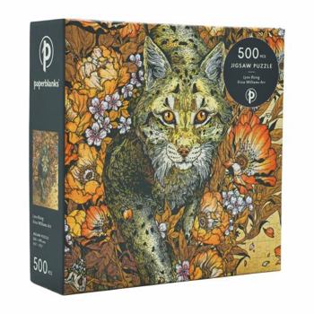 Misc. Lynx Rising 500 Piece Jigsaw Puzzle by Paperblanks (Erica Williams Art) Book