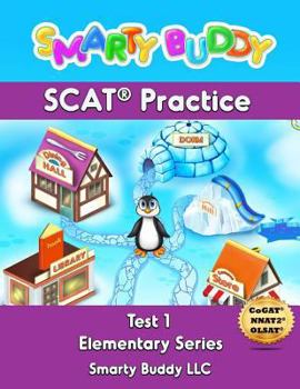 Paperback Smarty Buddy (TM) SCAT (R) Practice Book
