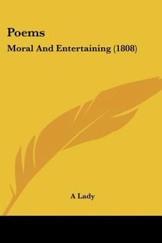 Paperback Poems: Moral And Entertaining (1808) Book