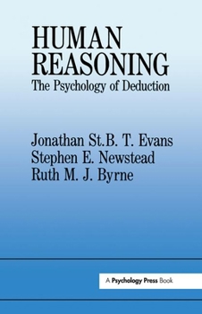 Paperback Human Reasoning: The Psychology of Deduction Book