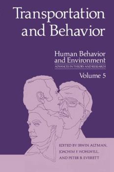 Paperback Transportation and Behavior Book