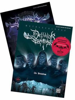 Paperback Dethklok -- Dethalbums I & II Guitar TAB Bundle: Authentic Guitar TAB, 2 Books & DVD (Authentic Guitar Tab Editions) Book