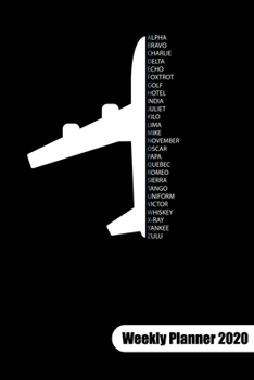 Paperback Pi. Weekly Planner 2020: Mathematics Notebook for a pi fan, Weekly Calendar 2020 6x9. Book