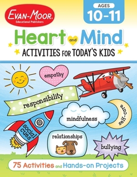 Paperback Heart and Mind Activities for Today's Kids Workbook, Age 10 - 11 Book