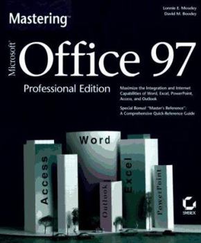 Paperback Mastering Microsoft Office 97 Book