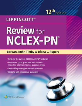 Paperback Lippincott Review for Nclex-PN Book