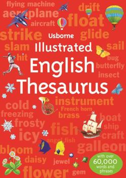 Paperback Usborne Illustrated English Thesaurus Book