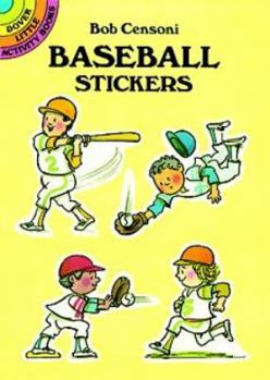 Paperback Baseball Stickers Book