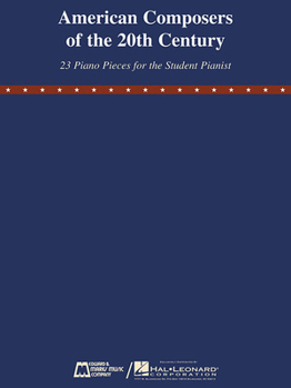 Paperback American Composers of the 20th Century: 23 Piano Pieces for the Student Pianist Book