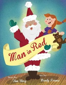 Paperback Man in Red Book