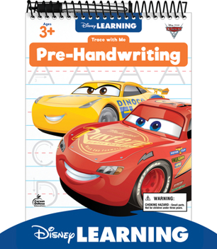 Spiral-bound Trace with Me Disney/Pixar Pre-Handwriting [With Dry-Erase Pen] Book