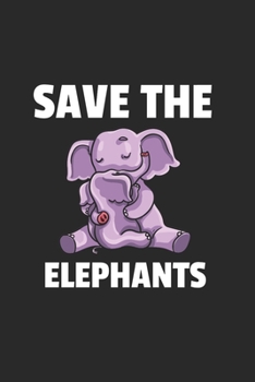 Elefant Notizbuch: Elefant Notizbuch für Liebhaber / Notizheft / Notizblock A5 (6x9in) Dotted Notebook / Punkteraster / 120 gepunktete Seiten (German Edition)