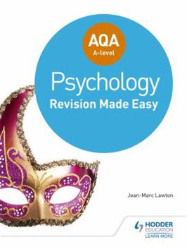 Paperback Aqa A-Level Psychology: Revision Made Easy Book