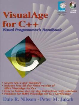 Paperback IBM VisualAge for C++: Viusal Programmer's Handbook, with CD-ROM Book