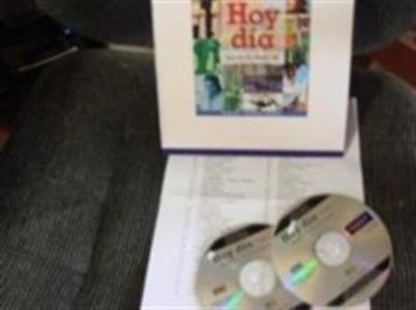 CD-ROM Audio CDs for Hoy Dia: Spanish for Real Life, Volume 1 Book