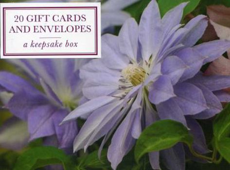 Cards Tin Box of 20 Gift Cards and Envelopes: Clematis: A Keepsake Tin Box of 20 High-Quality Beautiful Floral Gift Cards and Envelopes Book