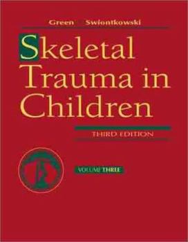 Hardcover Skeletal Trauma in Children: Volume 3 Book