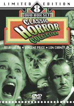 DVD Classic Horror Collection Book
