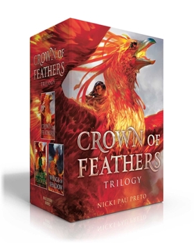 Paperback Crown of Feathers Trilogy (Boxed Set): Crown of Feathers; Heart of Flames; Wings of Shadow Book