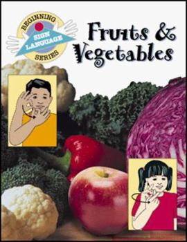 Paperback Fruits and Vegetables Book