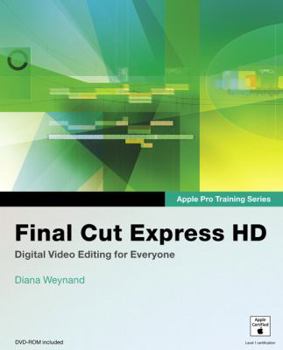 Paperback Final Cut Express HD [With Dvdrom] Book