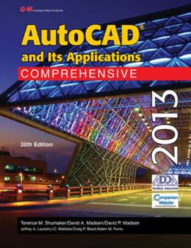 Hardcover AutoCAD and Its Applications Comprehensive 2013 Book