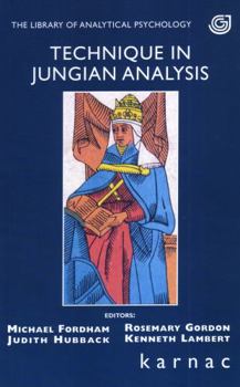Paperback Technique in Jungian Analysis: The Library of Analytical Psychology Book