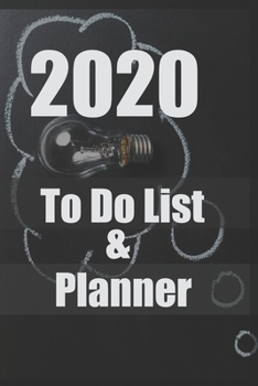 Paperback 2020 to do list,2020 planner: 2020 Daily to do list and Planner Organizer + space to write notes 120pages 6x9 inches . Book