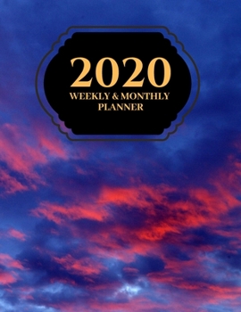 Paperback 2020 Weekly & Monthly Planner: Planner And Journal Organizer 2020 - Planner Calendar 2020 Book