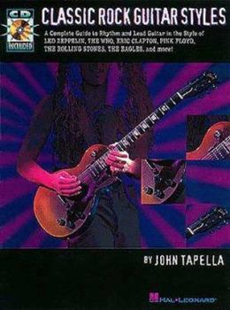 Paperback Classic Rock Guitar Styles Book