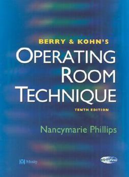 Hardcover Berry & Kohn's Operating Room Technique Book
