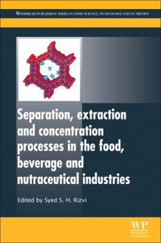 Paperback Separation, Extraction and Concentration Processes in the Food, Beverage and Nutraceutical Industries Book