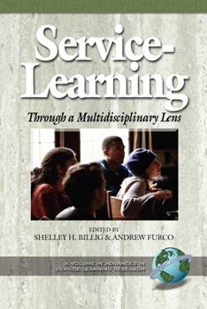 Hardcover Service-Learning Through a Multidisciplinary Lens Book