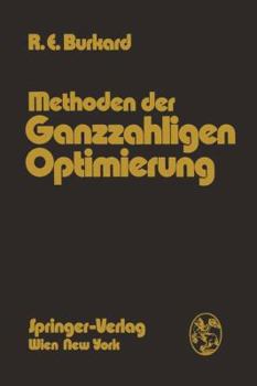 Paperback Methoden Der Ganzzahligen Optimierung [German] Book