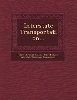 Paperback Interstate Transportation... Book